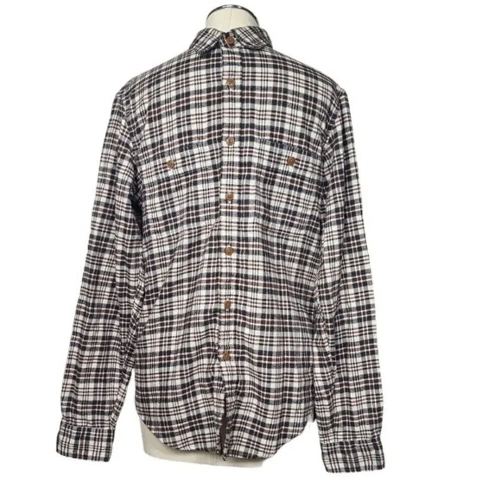 J. Crew Mercantile Plaid Long Sleeve Button Down Shirt S